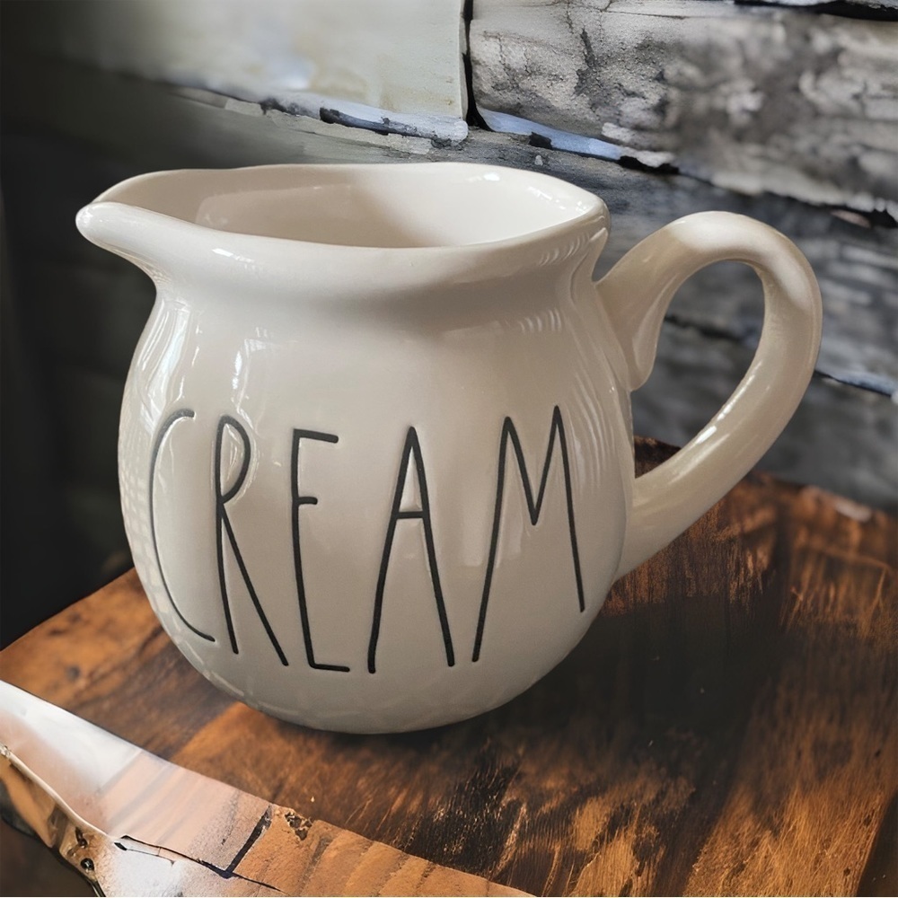 Rae Dunn CREAM pitcher
